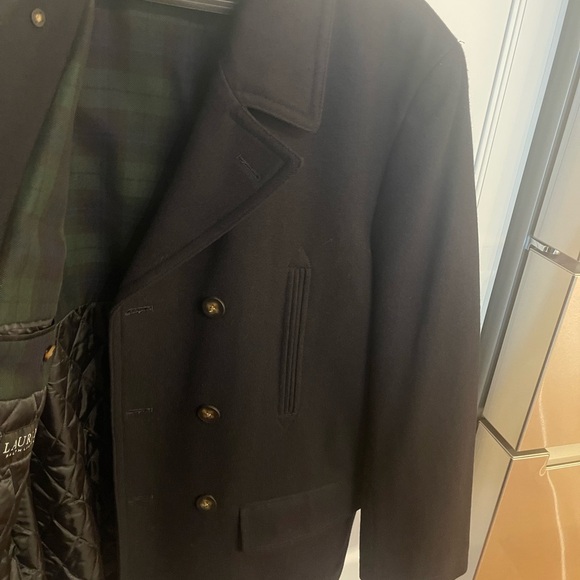 Mens Ralph Lauren pea coat - Picture 6 of 11